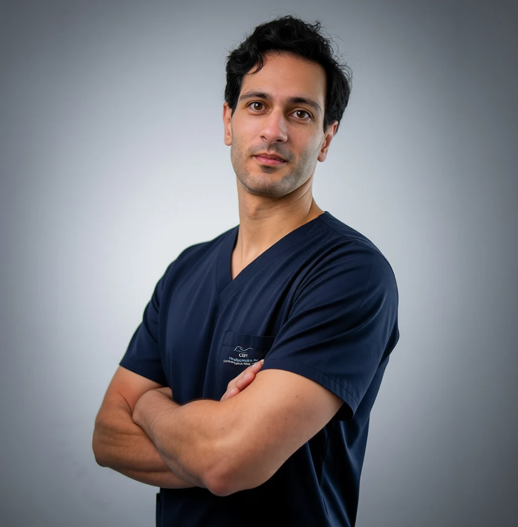foto de perfil do Dr. Pedro Oliveira, cirurgião plástico da CBH